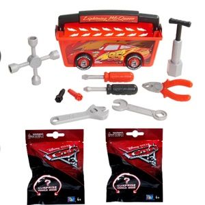 Disney Cars Quick Fix Toolbox BUNDLE NWT